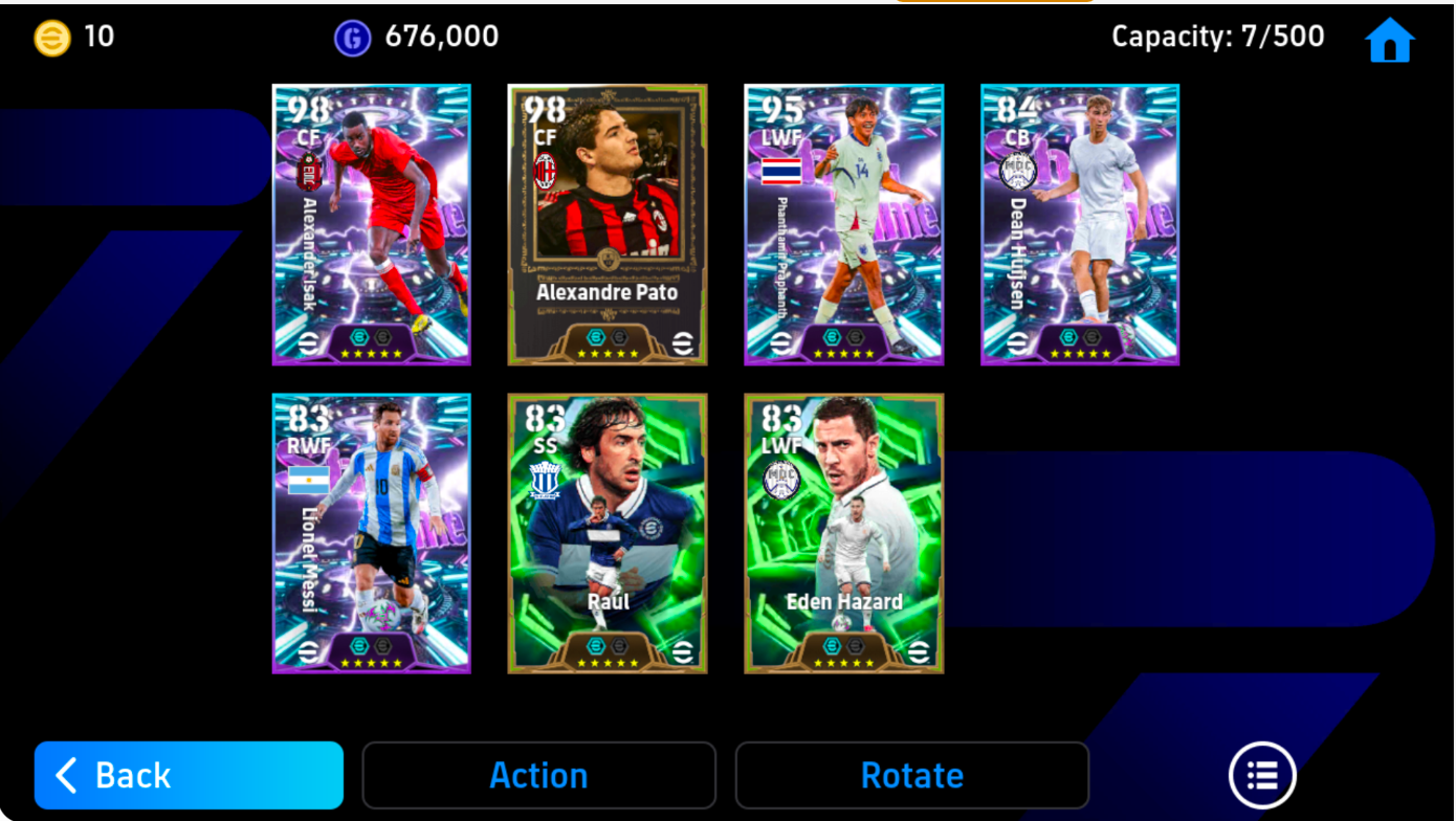 Clone kẹp: Pato [Epic *26] - Isak [Showtime *26] - Phanthamit Praphanth [Showtime *26] - D. Huijsen [Showtime *26]