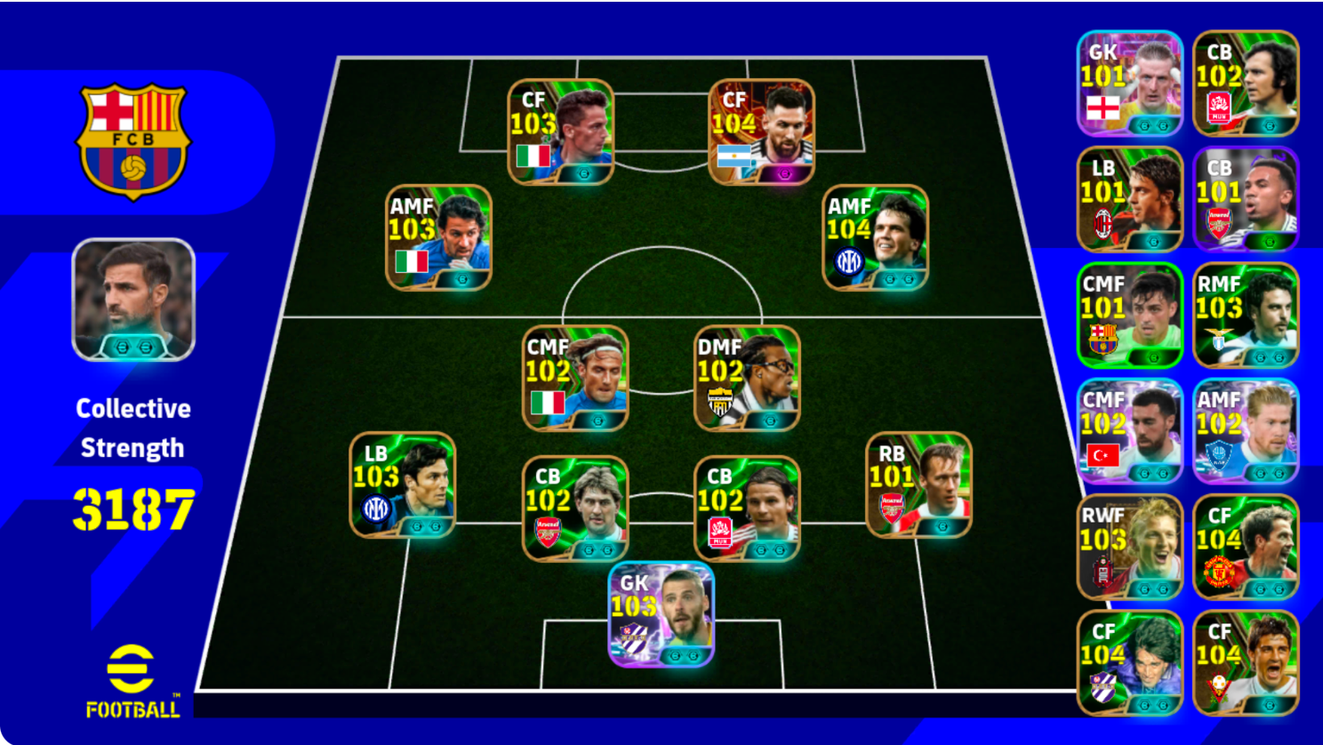 Acc cổ ruột siêu dày: Messi, Del Piero, Baggio, Totti,...