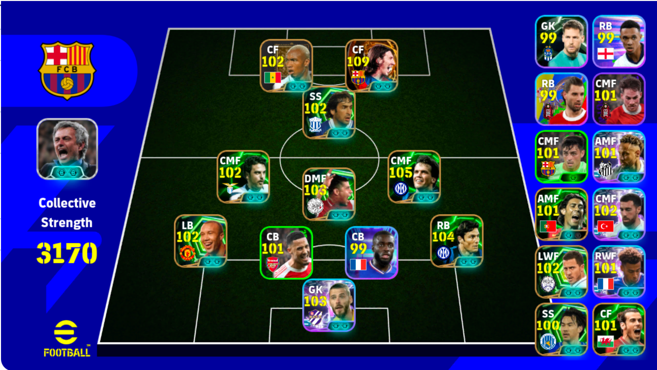 Messi 110 kẹp nhiều epic